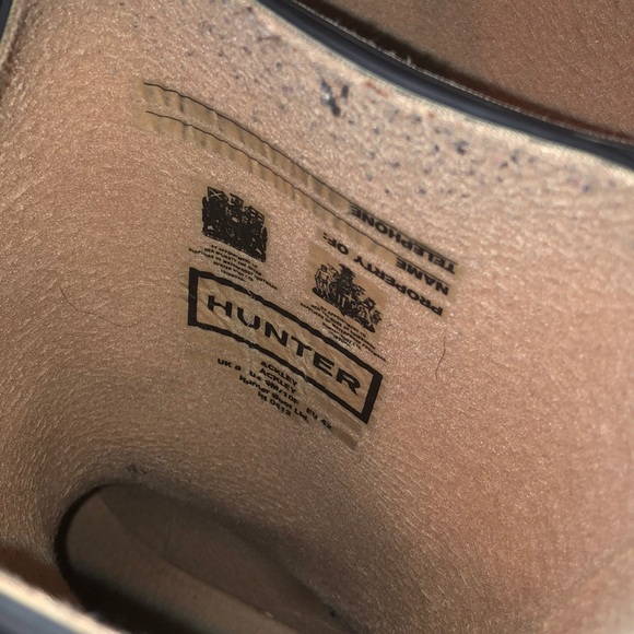 Short Hunter boots (navy blue) - Picture 4 of 5